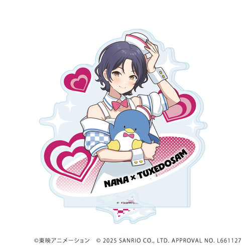 『ガールズバンドクライ×サンリオキャラクターズ』アクリルスタンド07/ナナ×タキシードサム(コラボイラスト)